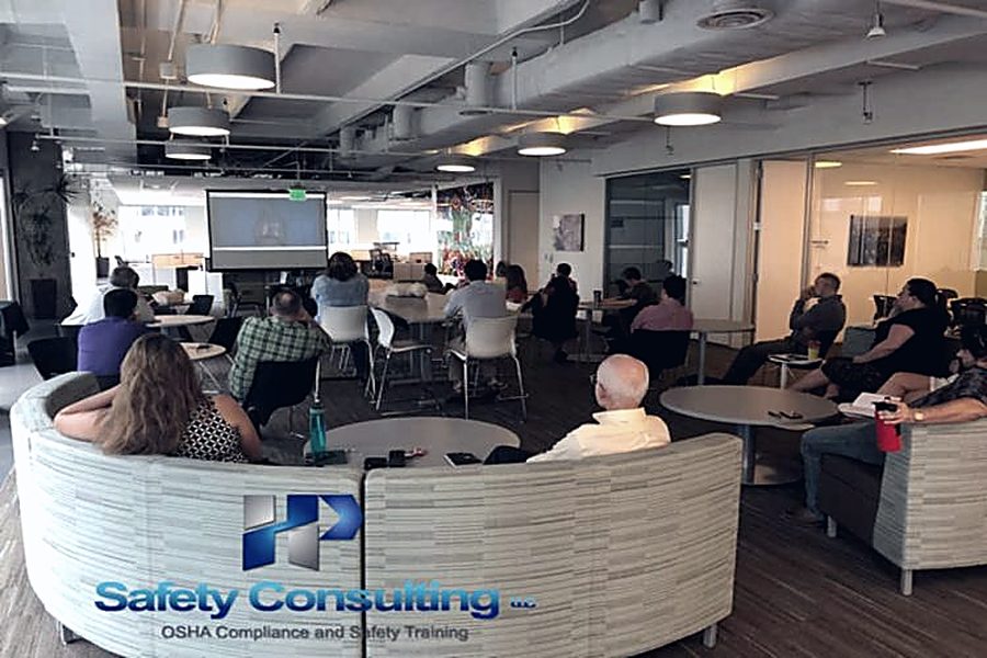 HP Safety Consulting impartiendo una sesión de capacitación